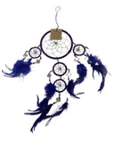 Dromenvanger - Spiegel -11cm - Paars - Dreamcatcher