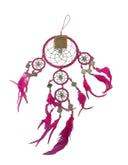 Dromenvanger - Spiegel -11cm - Roze - Dreamcatcher