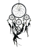 Dromenvanger - Spiegel - 11cm - Zwart - Dreamcatcher