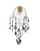 Dromenvanger spiegel-schelp 11 CM - Wit