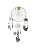 Dromenvanger spiegel-schelp 22 CM - Wit