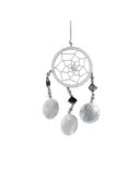 Dromenvanger spiegel schelp wit 6cm