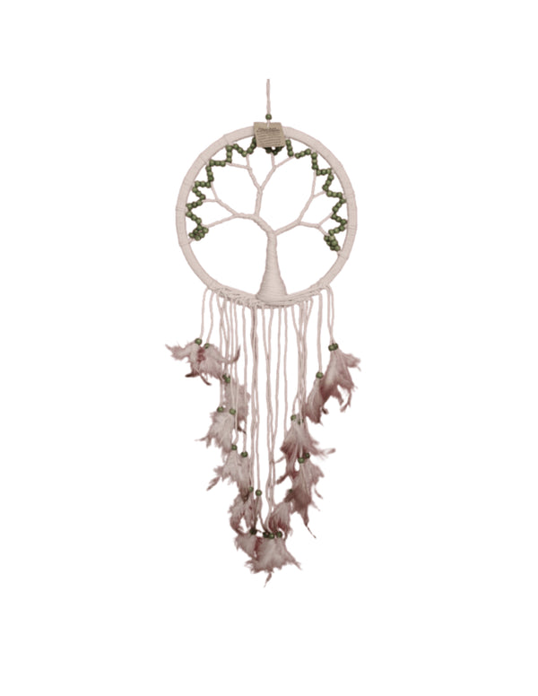 Dromenvanger Tree of life 30 cm groene kralen