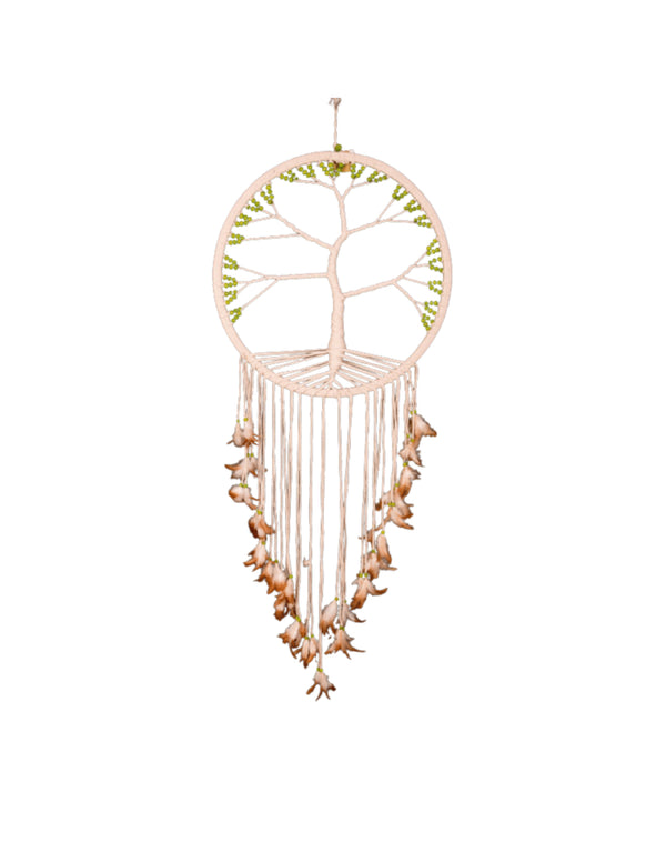 dromenvanger tree of life 50cm groene kralen