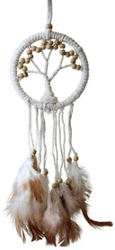 Dromenvanger - Tree of Life - beige - 9cm - Dream Catcher