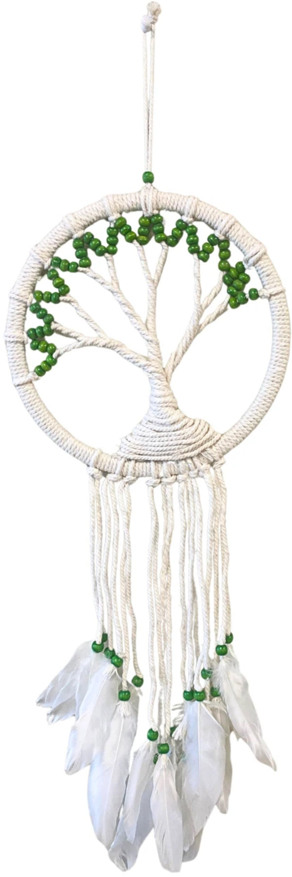 Dromenvanger - Tree of Life - groen - 22cm - Dream Catcher