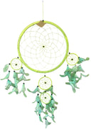 Dromenvanger veren 32cm Groen