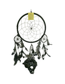 Dromenvanger veren 32cm Zwart