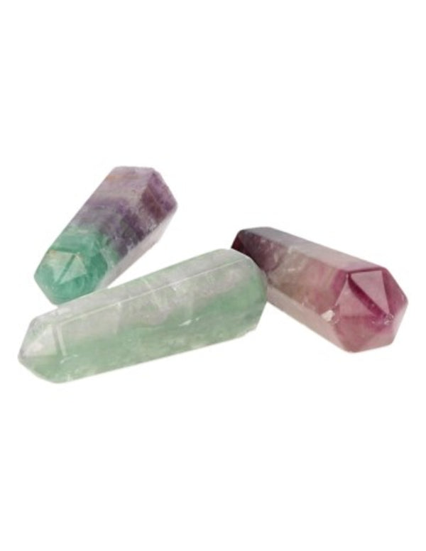 Dubbeleinder  Fluoriet - 50 mm