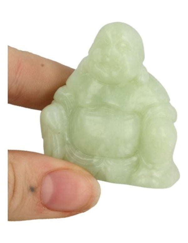 Boeddha van Edelsteen - Jade  (55 mm)