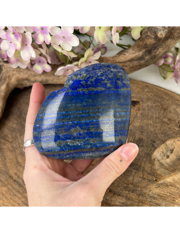 Edelsteen Hart Lapis Lazuli Afghanistan Spirituele Kracht Emotionele Verbinding