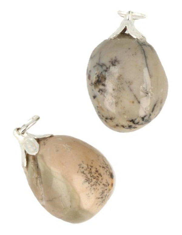Edelsteenhanger Jaspis dendriet