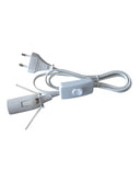 Elektrakabel met schakelaar wit