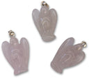 Beschermengel Hanger Roze Kwarts (20 mm)