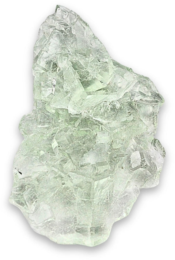 Fluoriet Ruwe Kubus Groen 11,9 cm Xianghuapu Mijn China Nr 93