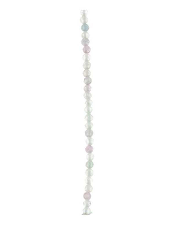 Edelsteen Armband Regenboog Fluoriet – Hartje Zomer – Love Gems
