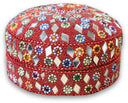 Glitter doosje 90 mm rood