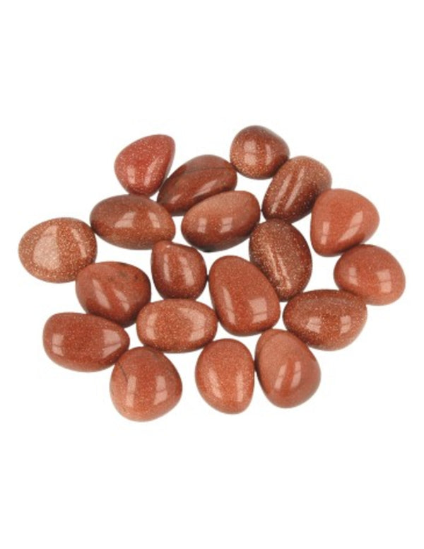 Goldfluss 250 gr. trommelstenen (synth)