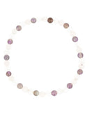 Edelsteen Armband Kralen Gouden Driehoek (4mm)