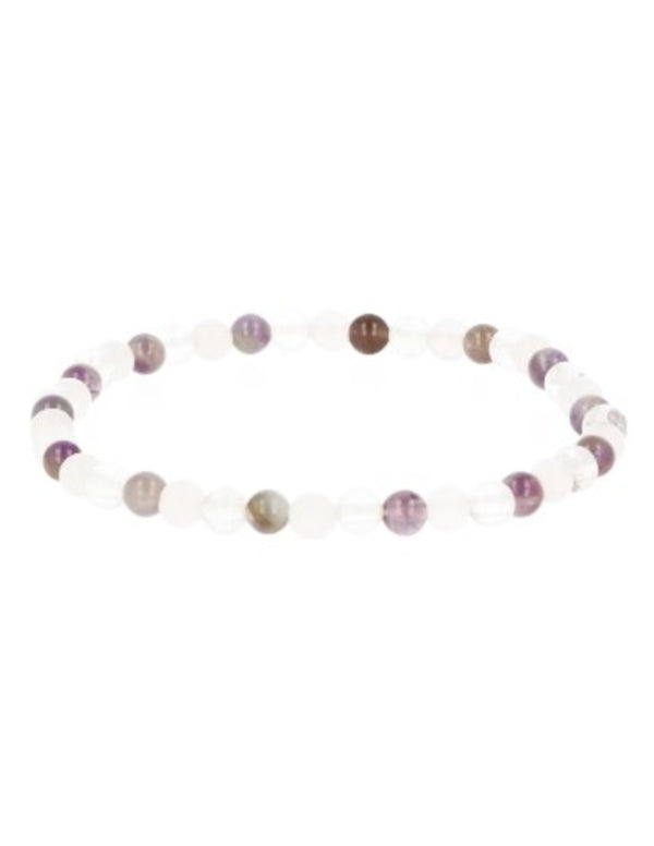 Edelsteen Armband Kralen Gouden Driehoek (4mm)