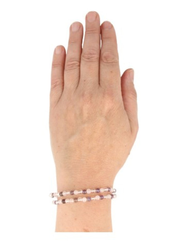 Edelsteen Armband Kralen Gouden Driehoek (4mm)