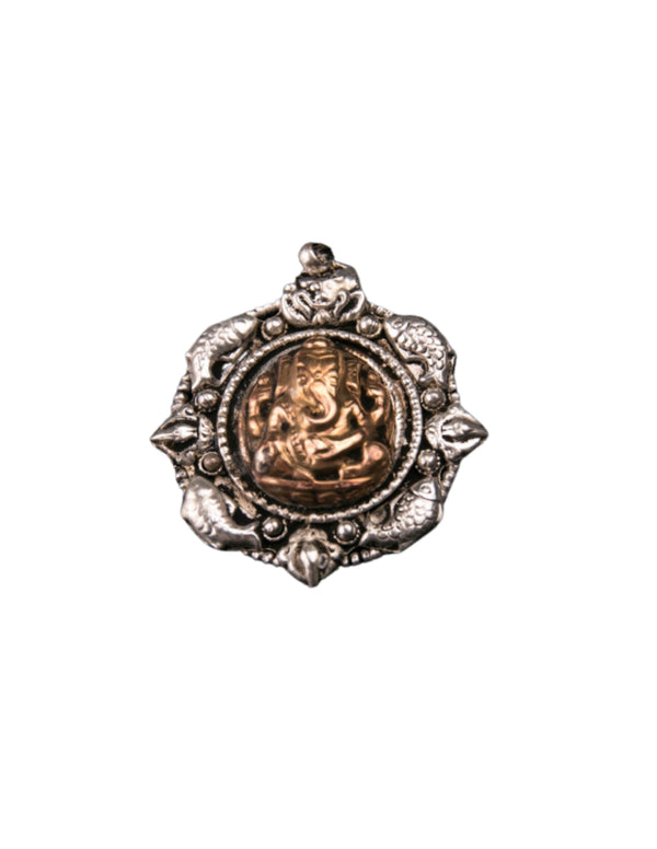 Hanger Ganesha Metaal 4,5 X 0,6 X 4,5 Cm