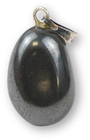 Hematiet geboorde edelsteenhanger