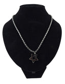 Hematiet ketting ster