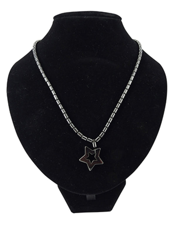 Hematiet ketting ster