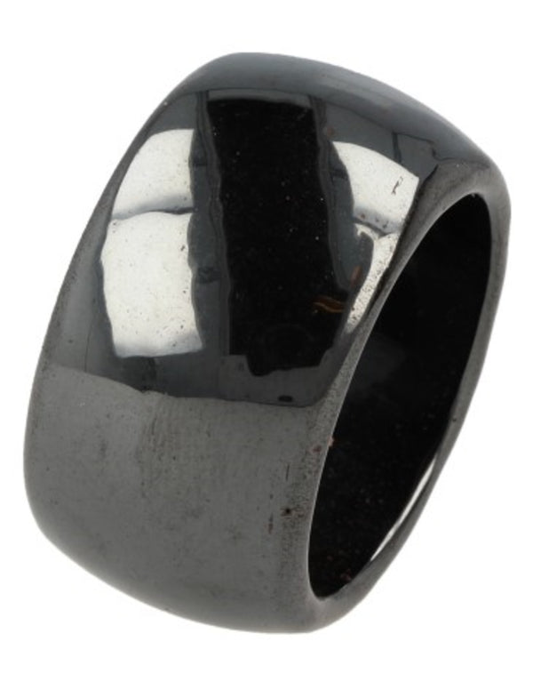 Hematiet magneet ring - 22