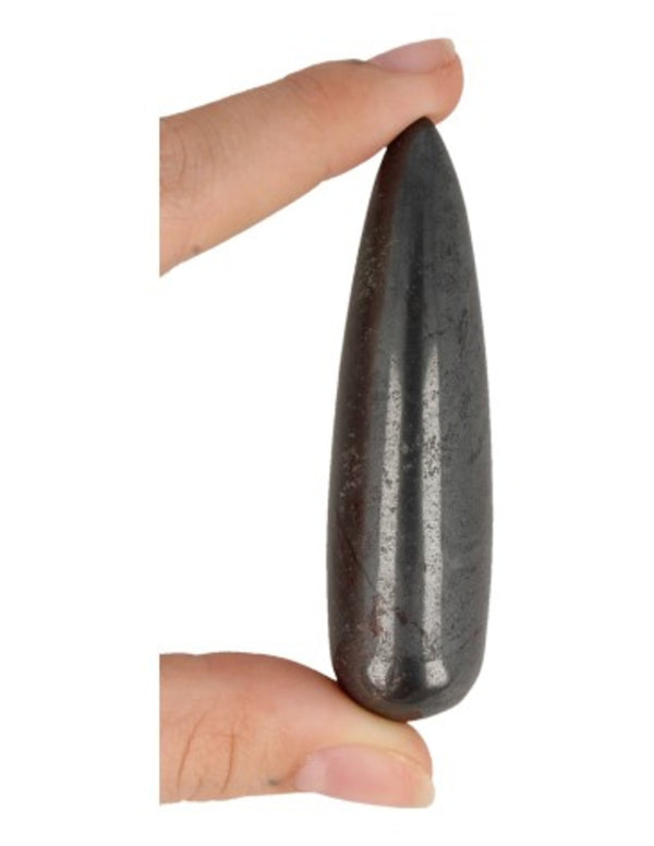 Massage Griffel Hematiet - ca. 7.5 cm