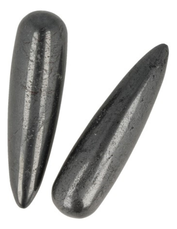 Massage Griffel Hematiet - ca. 7.5 cm