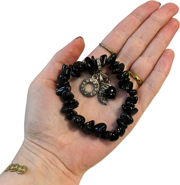 Edelsteen Armband Hematiet Rond Ruby Mania