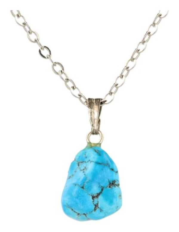 Edelsteen Hanger Howliet Blauw