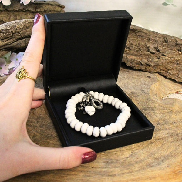 Edelsteen Armband Howliet Rond Ruby Mania