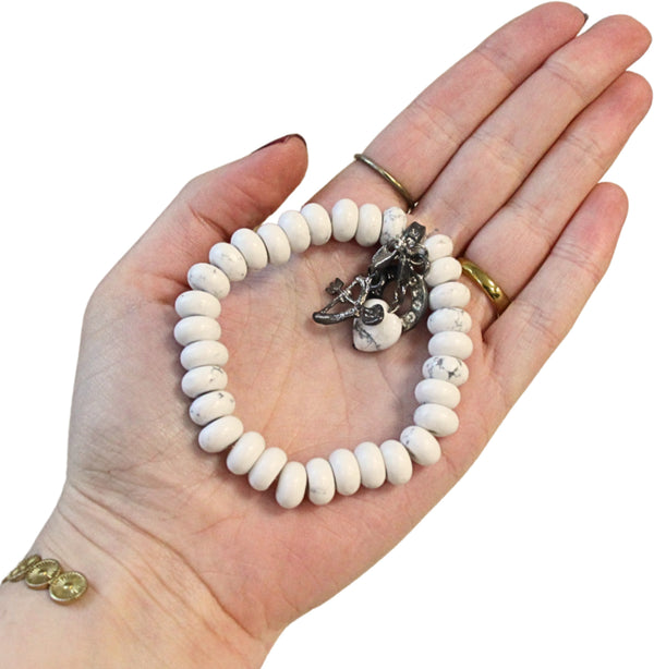 Edelsteen Armband Howliet Rond Ruby Mania