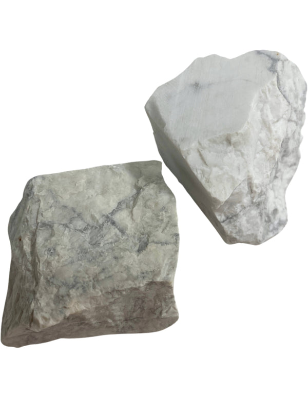 Howliet wit 100 gr. ruwe brokjes