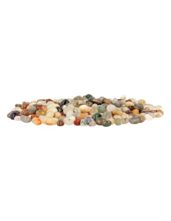 Trommelstenen India mix (10 - 20 mm) - 500 gr.