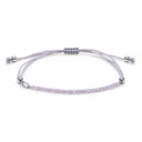 Ioliet sparkle armband met schuifknoop