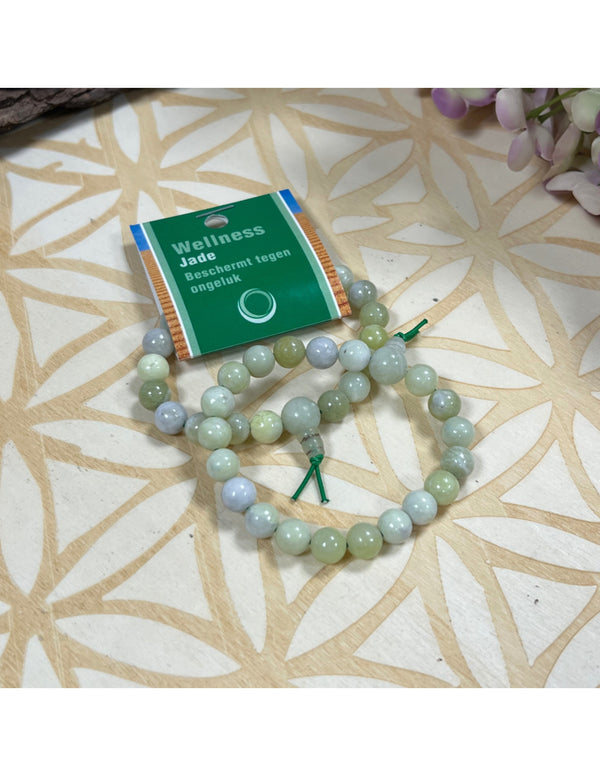 Edelsteen Armband Jade Powerbead