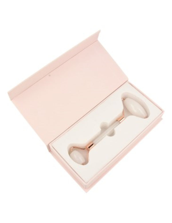 Jade wit (kwarts) gezicht massage roller