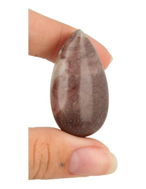 Druppelvormige Hanger Choco Jaspis