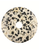 Jaspis dalmatiër donut 40 mm