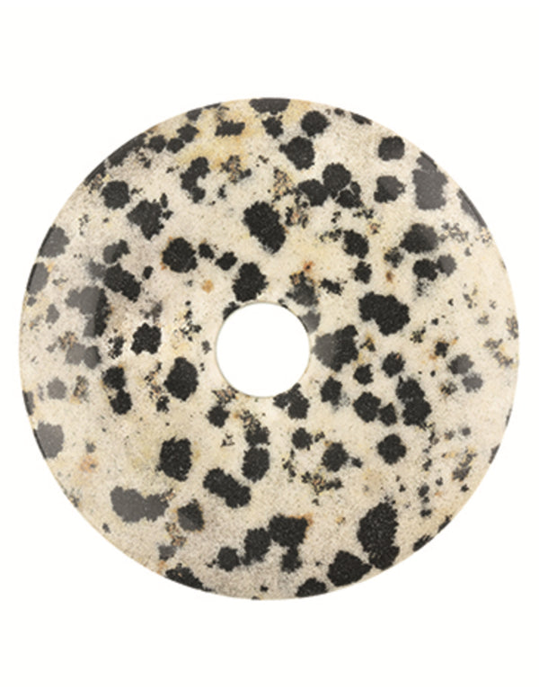 Jaspis dalmatiër donut 40 mm