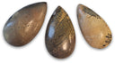 Jaspis dendriet edelsteen druppel hanger