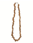 Splitketting Jaspis Geel