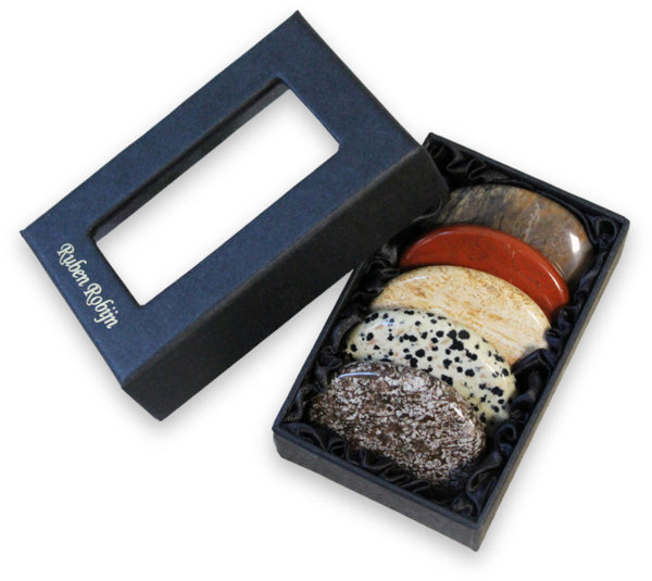 Oplegstenen Massage Set Jaspis