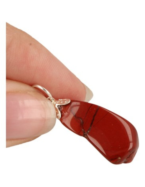 Edelsteen Hanger Jaspis Rood
