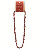 Jaspis rood splitketting + kaart