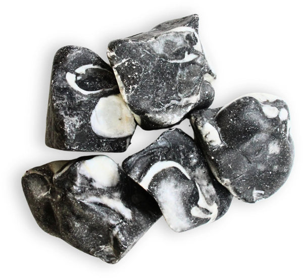 Jaspis schelp 500 gr. ruwe brokjes